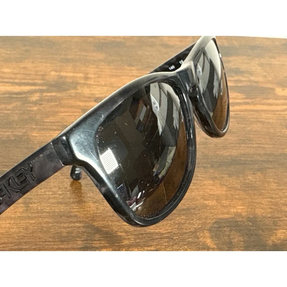 Oakley Frogskins LX Sunglasses OO2043-08 Dark Grey Marble Acetate Wayfarer